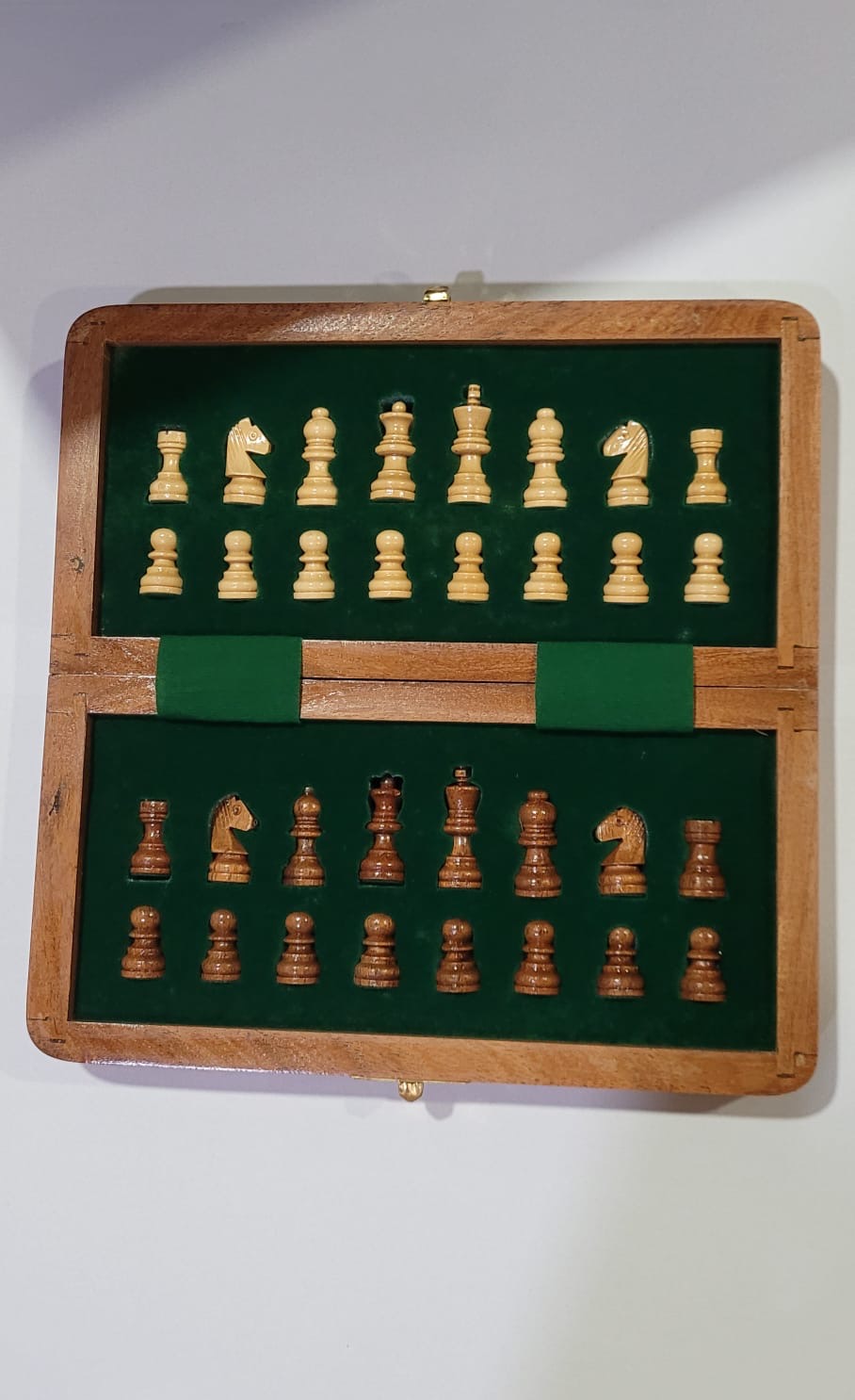 Wooden Magnetic Chess Set