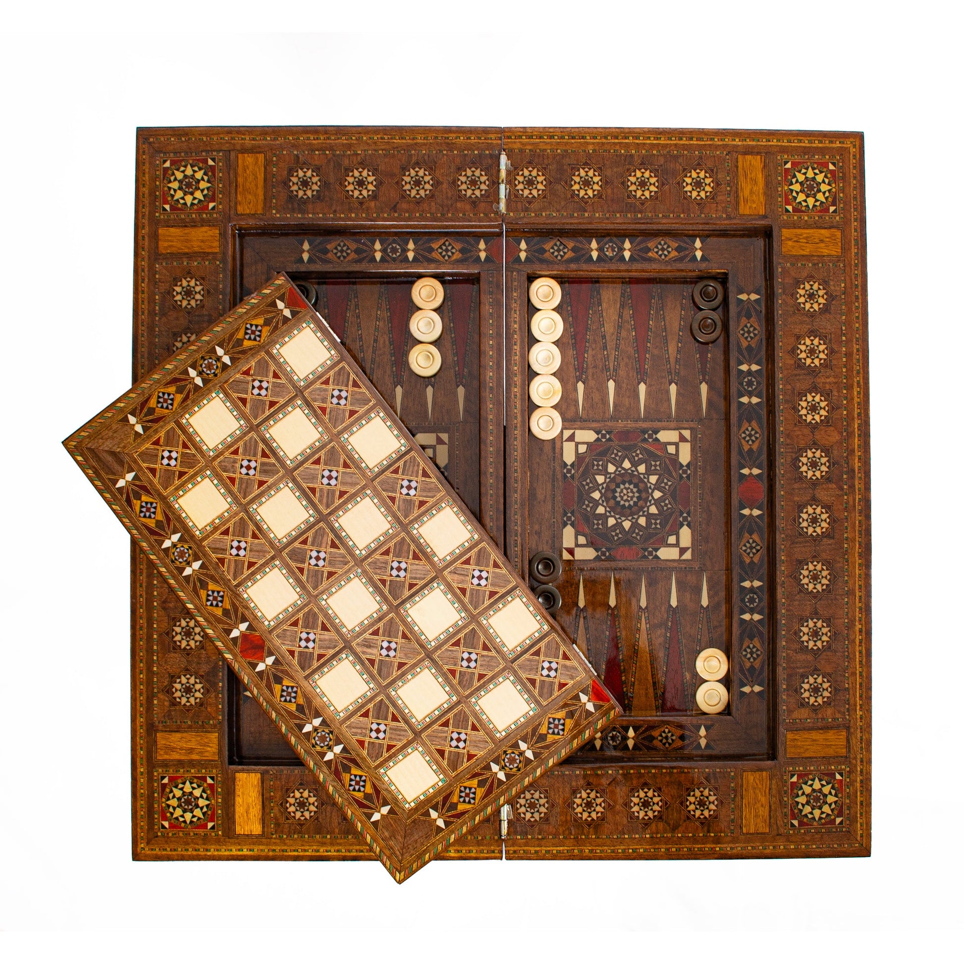 Limited Edition Chess & Backgammon Table