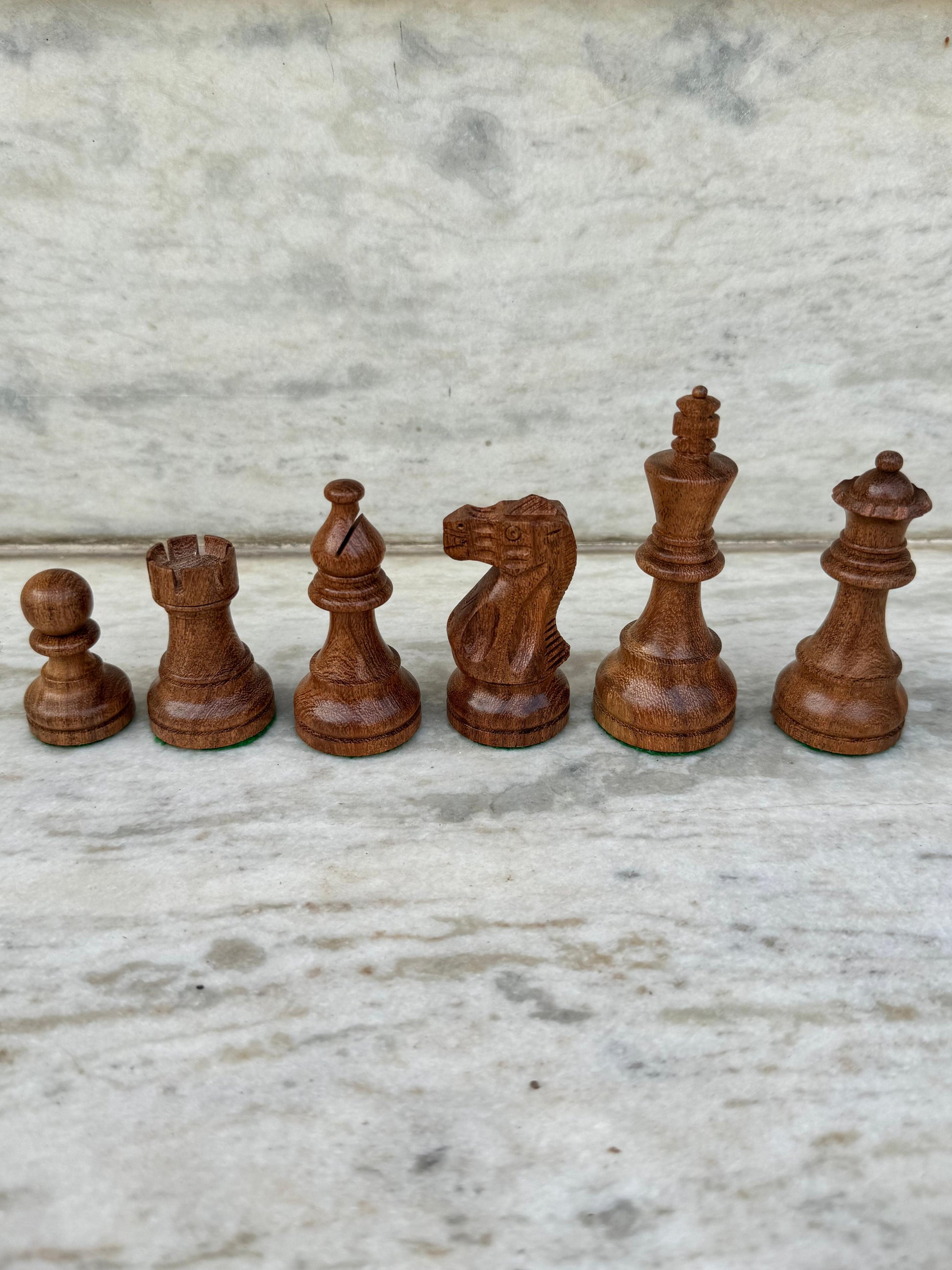 Hand Crafted Wooden Chess Table